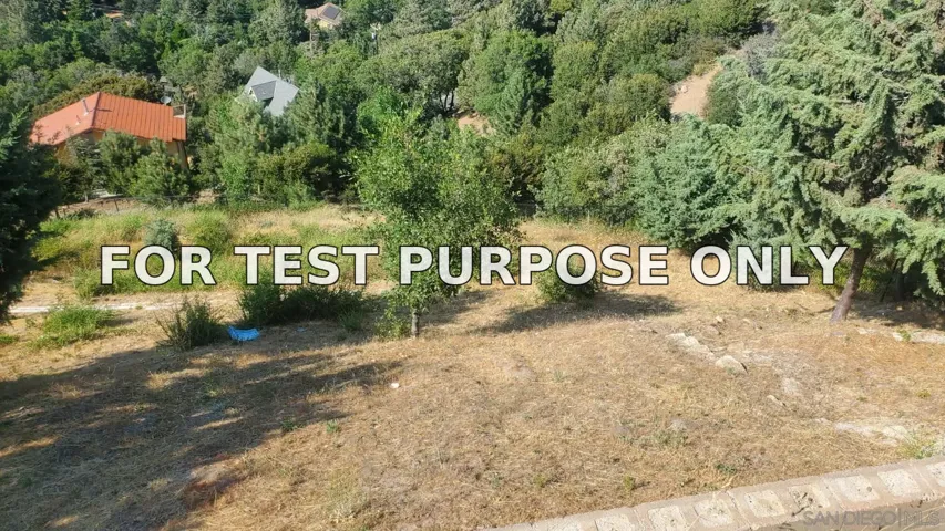 Demo/Test Data Sunset Dr Unit 2-4, Julian, CA 92036