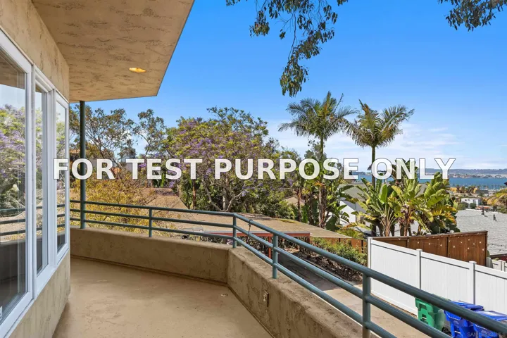 Demo/Test Data 405 W Nutmeg St, San Diego, CA 92103