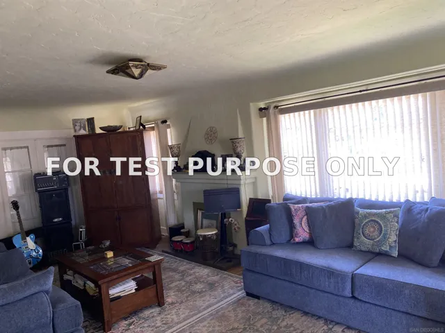 Demo/Test Data 2401 Capitan Ave, San Diego, CA 92104