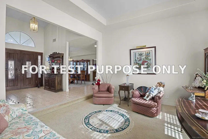 Demo/Test Data 3248 Vista Diego Road, Jamul, CA 91935