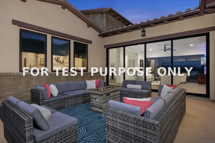 Demo/Test Data 3881 Rancho Summit Dr, Encinitas, CA 92024