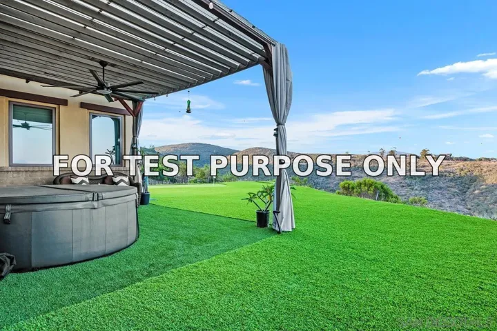 Demo/Test Data 3881 Rancho Summit Dr, Encinitas, CA 92024