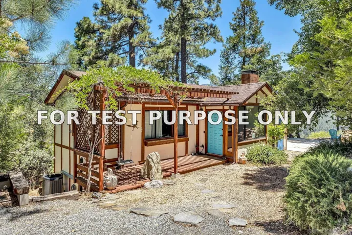 Demo/Test Data 52440 Double View Drive, Idyllwild, CA 92549
