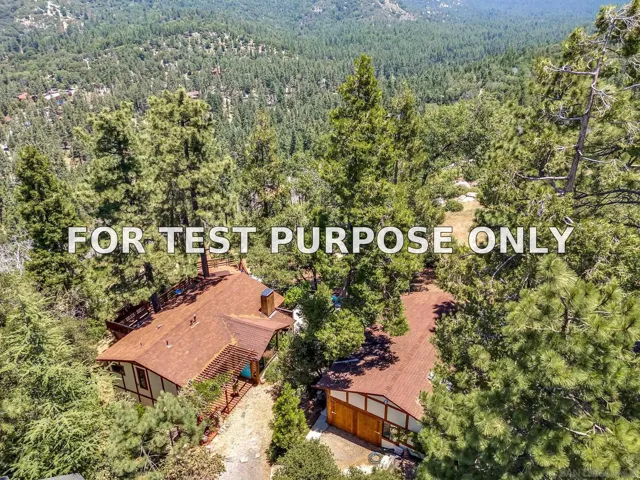 Demo/Test Data 52440 Double View Drive, Idyllwild, CA 92549