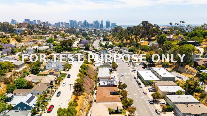 Demo/Test Data 3139-47 Reynard Way, San Diego, CA 92103