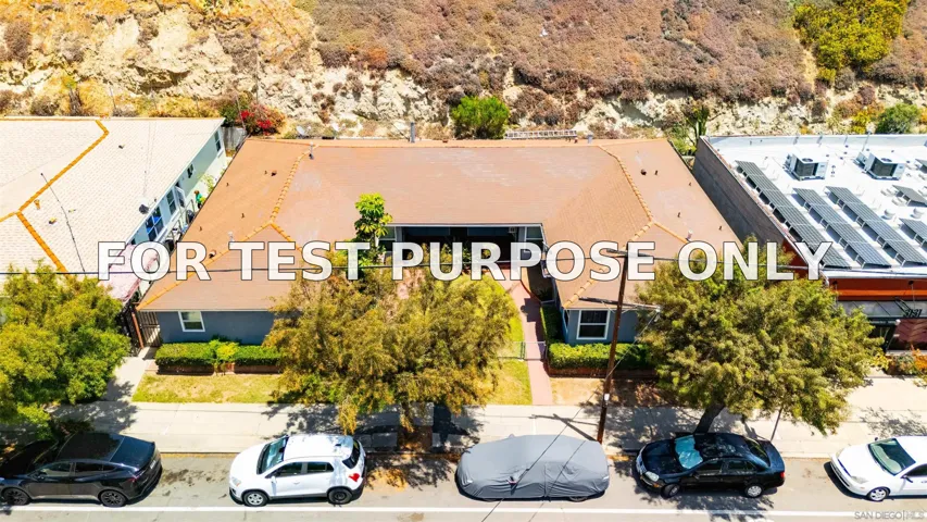 Demo/Test Data 3139-47 Reynard Way, San Diego, CA 92103