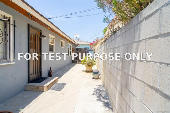 Demo/Test Data 3139-47 Reynard Way, San Diego, CA 92103
