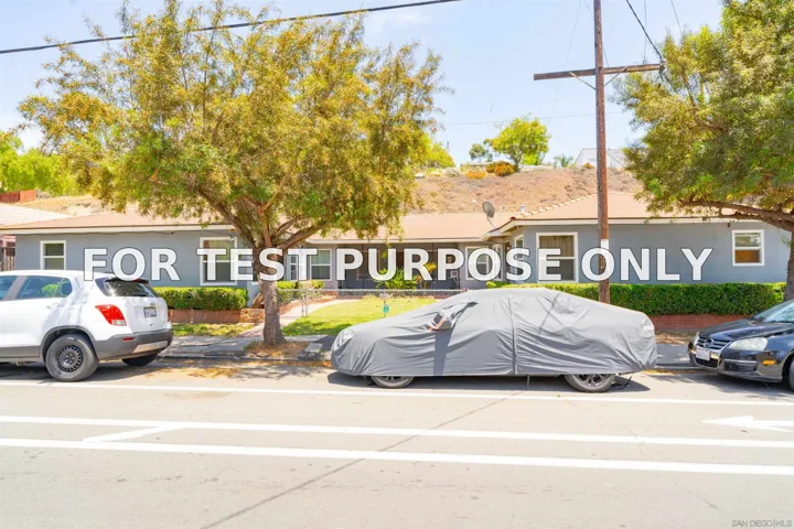 Demo/Test Data 3139-47 Reynard Way, San Diego, CA 92103