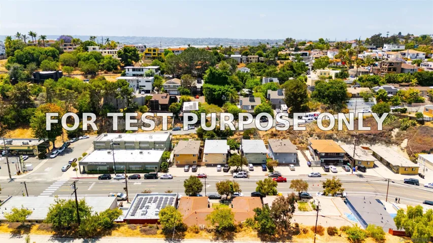Demo/Test Data 3139-47 Reynard Way, San Diego, CA 92103