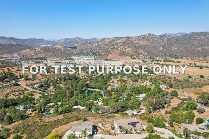 Demo/Test Data 11810 Hi Ridge Rd, Lakeside, CA 92040