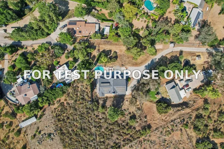 Demo/Test Data 11810 Hi Ridge Rd, Lakeside, CA 92040