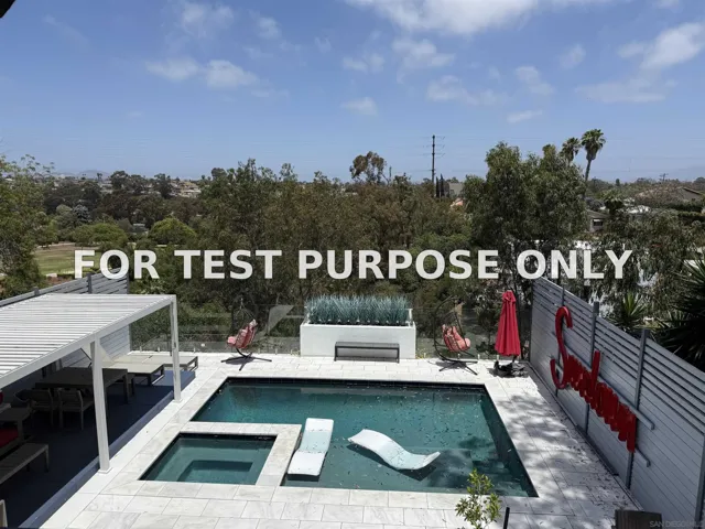 Demo/Test Data 2635 Montclair Street, San Diego, CA 92104