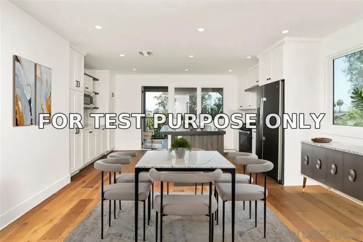 Demo/Test Data 2635 Montclair Street, San Diego, CA 92104