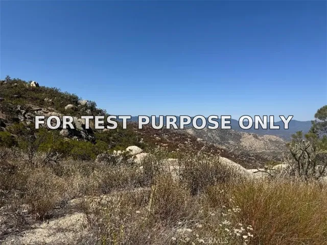 Demo/Test Data 0 Shortcut, Aguanga, CA 92536
