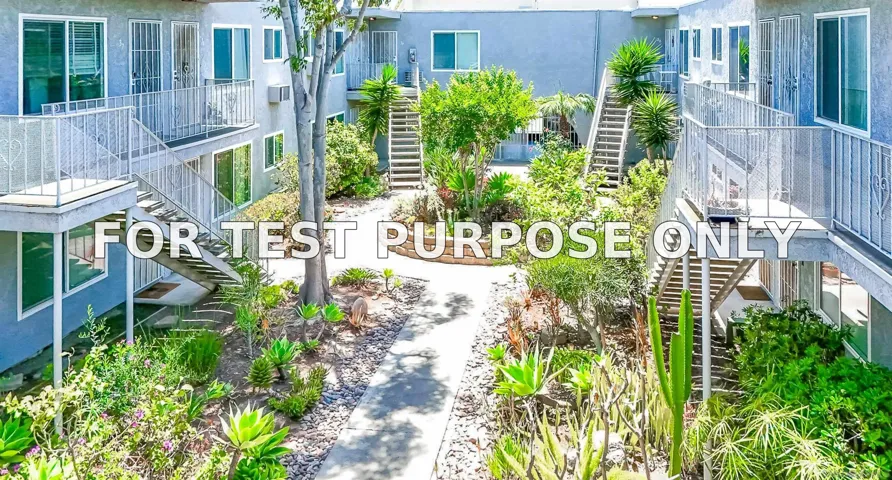 Demo/Test Data 3535 Meade Ave. Unit 26, SAN DIEGO, CA 92116