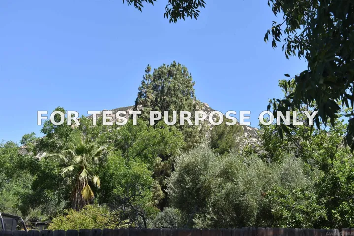 Demo/Test Data 25657 Bellemore Dr, Ramona, CA 92065