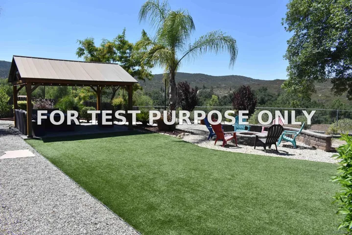 Demo/Test Data 25657 Bellemore Dr, Ramona, CA 92065