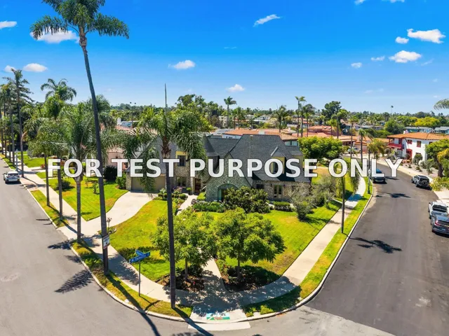 Demo/Test Data 4386 Adams Ave., San Diego, CA 92116