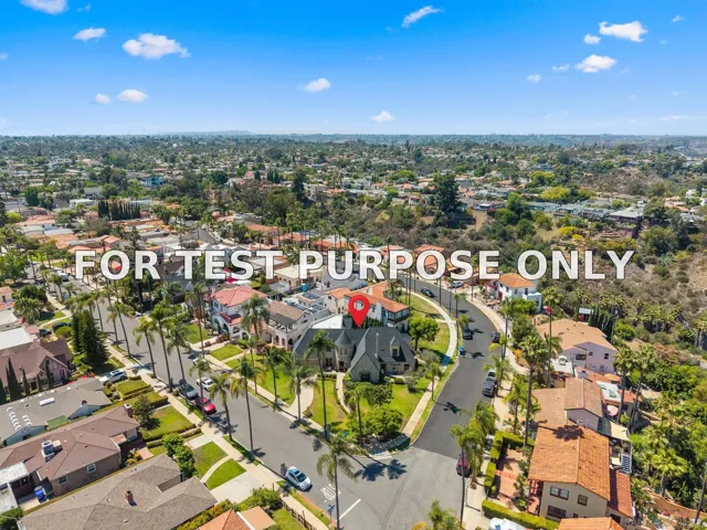 Demo/Test Data 4386 Adams Ave., San Diego, CA 92116