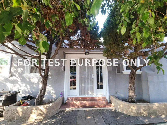 Demo/Test Data 1038 E 8th Street, National City, CA 91950