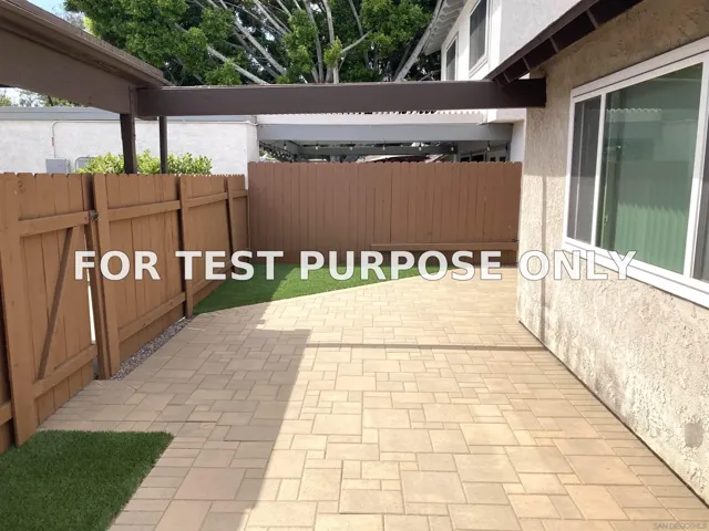 Demo/Test Data 10706 Esmeraldas Dr, San Diego, CA 92124