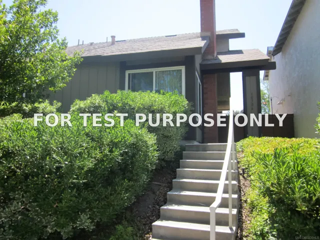 Demo/Test Data 10706 Esmeraldas Dr, San Diego, CA 92124