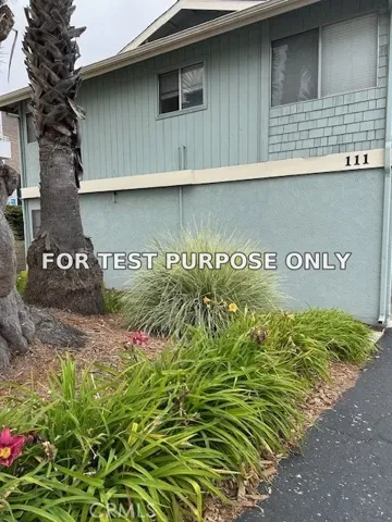 Demo/Test Data 111 Montecito Avenue, Pismo Beach, CA 93449