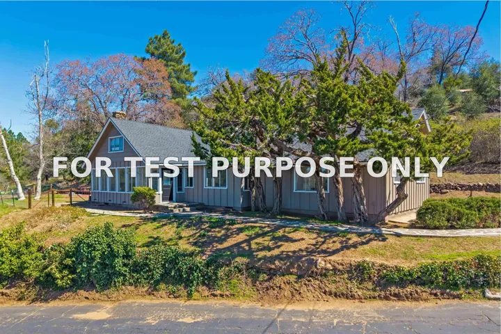 Demo/Test Data 3869 Pine Hills Rd, Julian, CA 92036