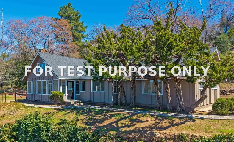 Demo/Test Data 3869 Pine Hills Rd, Julian, CA 92036