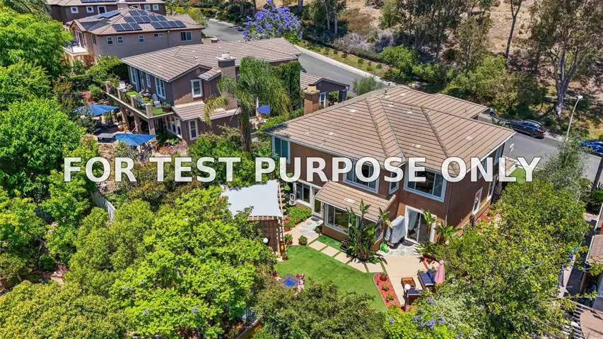 Demo/Test Data 10286 Walnutdale St, San Diego, CA 92131