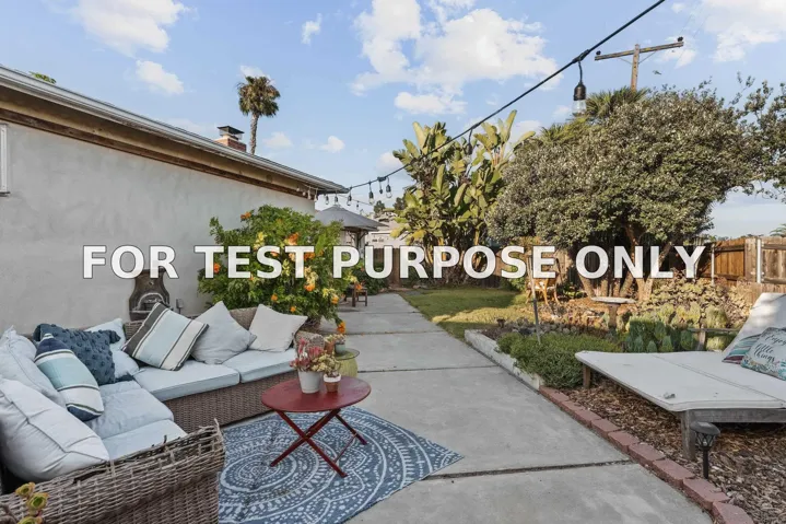 Demo/Test Data 8045 Laird St, La Mesa, CA 91942