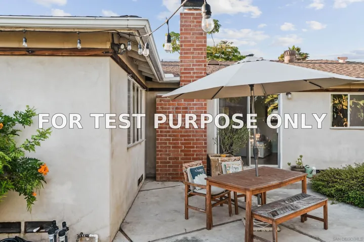 Demo/Test Data 8045 Laird St, La Mesa, CA 91942