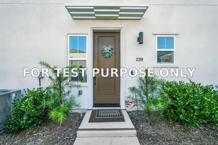 Demo/Test Data 239 Blended Place, Fallbrook, CA 92028