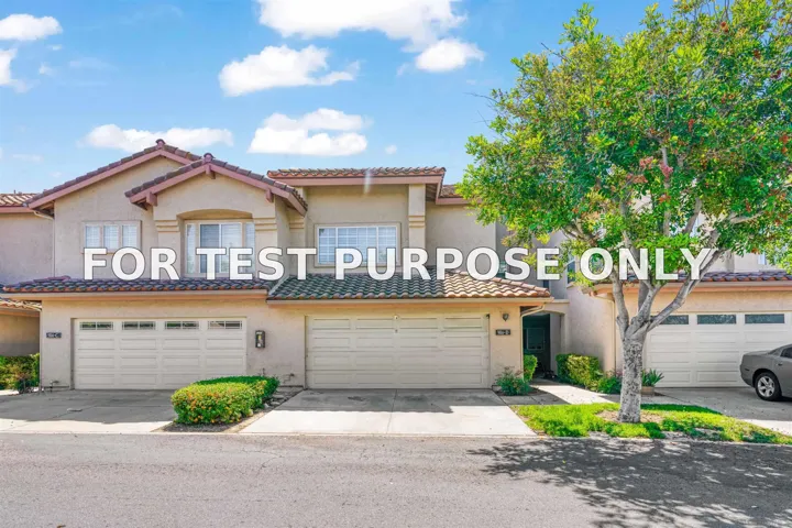 Demo/Test Data 984 Palm Valley Circle Unit D, Chula Vista, CA 91915