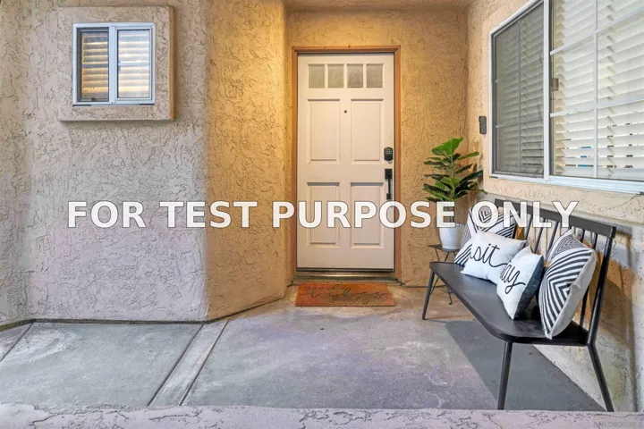 Demo/Test Data 984 Palm Valley Circle Unit D, Chula Vista, CA 91915