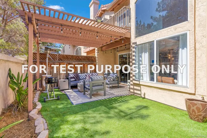 Demo/Test Data 984 Palm Valley Circle Unit D, Chula Vista, CA 91915