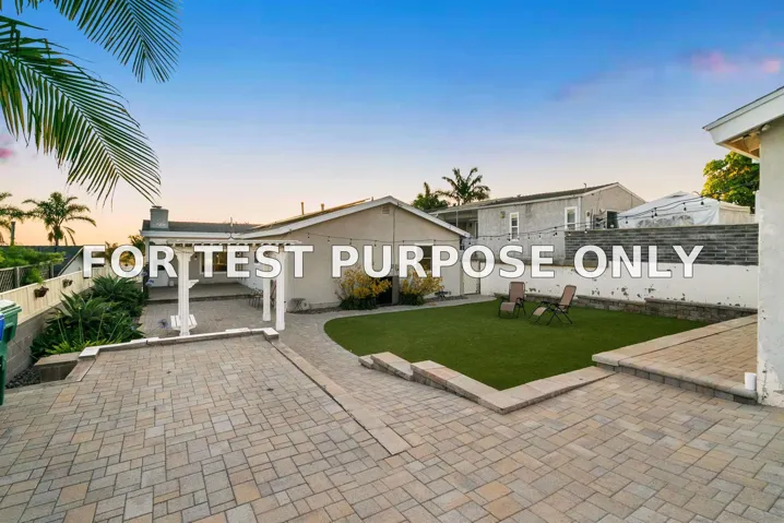 Demo/Test Data 3575 Princeton Ave, San Diego, CA 92117