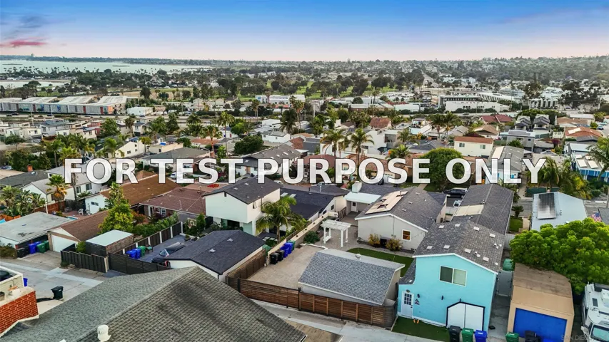 Demo/Test Data 3575 Princeton Ave, San Diego, CA 92117