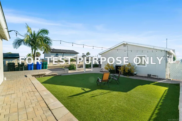 Demo/Test Data 3575 Princeton Ave, San Diego, CA 92117