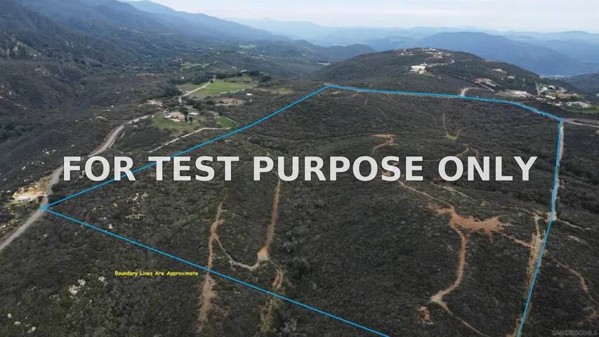 Demo/Test Data 0 Rancho Heights Rd Unit 0, Pala, CA 92059