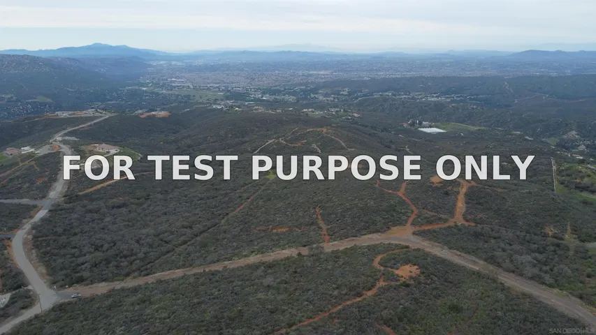 Demo/Test Data 0 Rancho Heights Rd Unit 0, Pala, CA 92059
