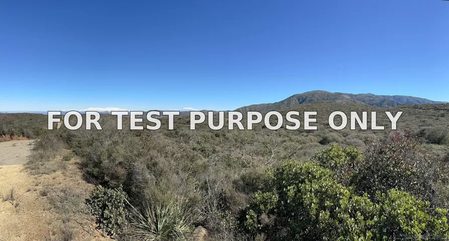 Demo/Test Data 0 Rancho Heights Rd Unit 0, Pala, CA 92059