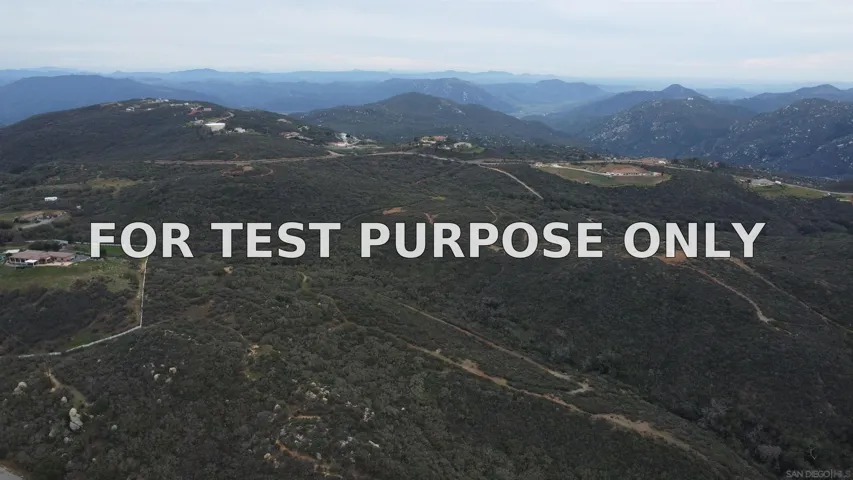 Demo/Test Data 0 Rancho Heights Rd Unit 0, Pala, CA 92059