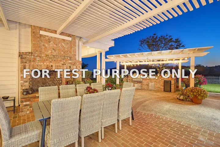 Demo/Test Data 13742 Paseo Valle Alto, Poway, CA 92064