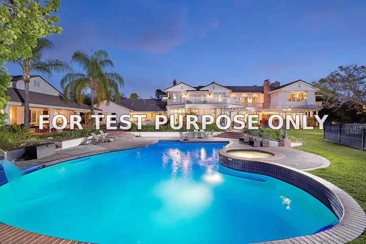 Demo/Test Data 13742 Paseo Valle Alto, Poway, CA 92064