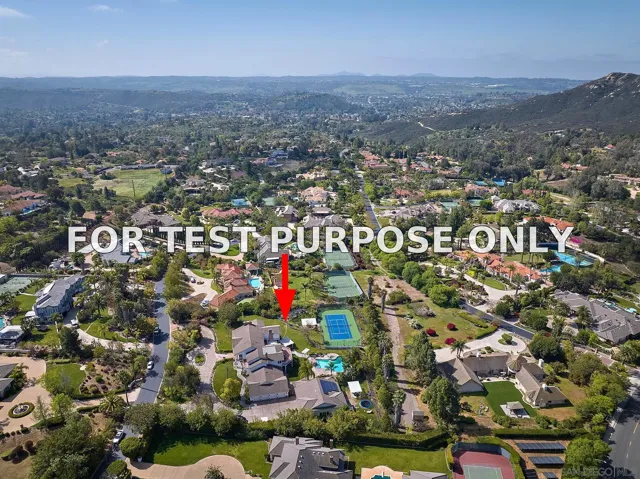 Demo/Test Data 13742 Paseo Valle Alto, Poway, CA 92064