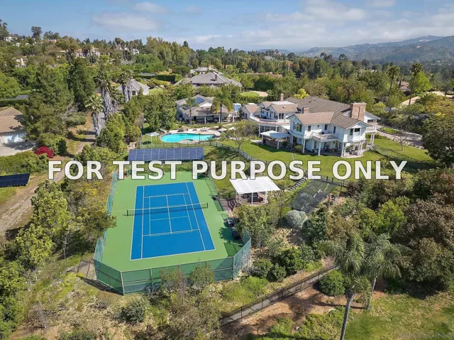 Demo/Test Data 13742 Paseo Valle Alto, Poway, CA 92064