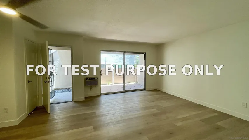 Demo/Test Data 3266 Ashford St Unit M, San Diego, CA 92111