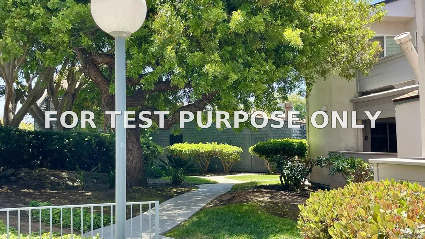 Demo/Test Data 3266 Ashford St Unit M, San Diego, CA 92111
