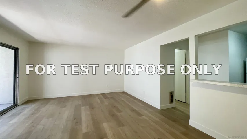 Demo/Test Data 3266 Ashford St Unit M, San Diego, CA 92111